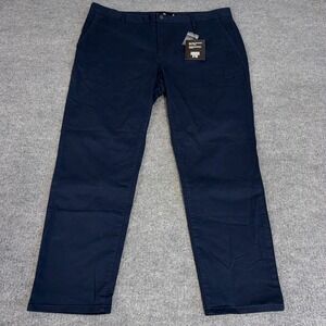 Under 510 U-510 Pants Mens 38x27 Navy Straight Fit Core Stretch Chino 5'10 NEW